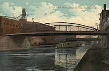 Erie Canal from Hotel Street, Utica, N.Y.