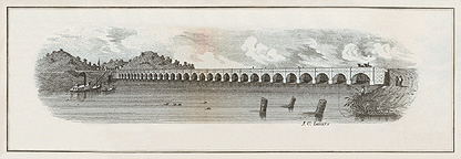 View of the Seneca River Aqueduct