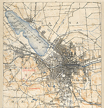 Map of Syracuse